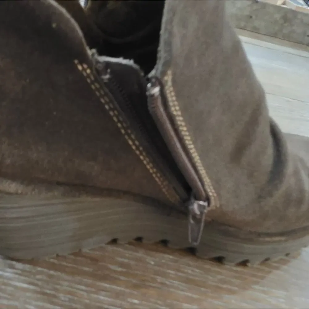 Fly London Yip Ankle Wedge Boot, Women's Size EU 39, US 8.5